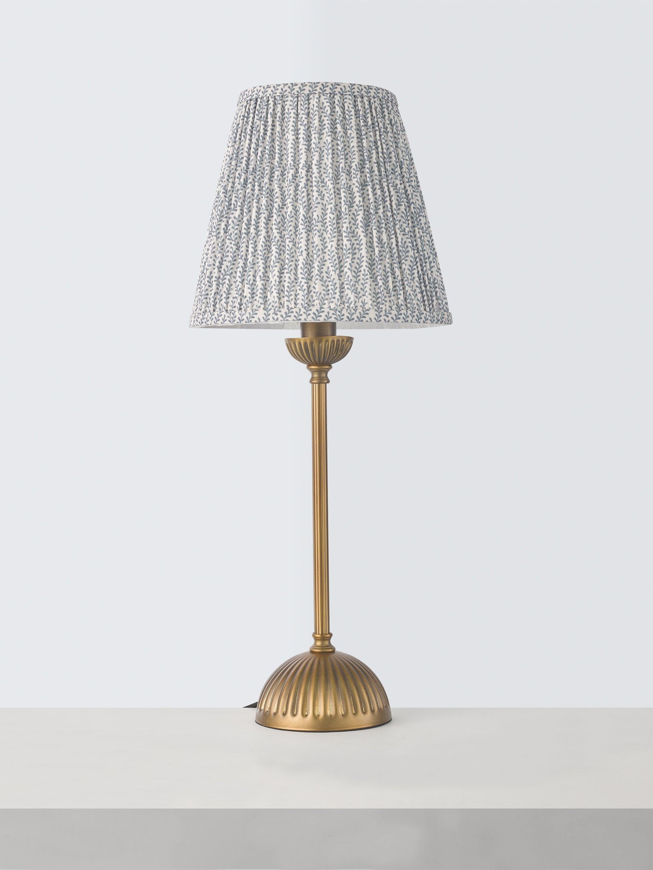 John Lewis Valemont metal table lamp antique bronze - British product