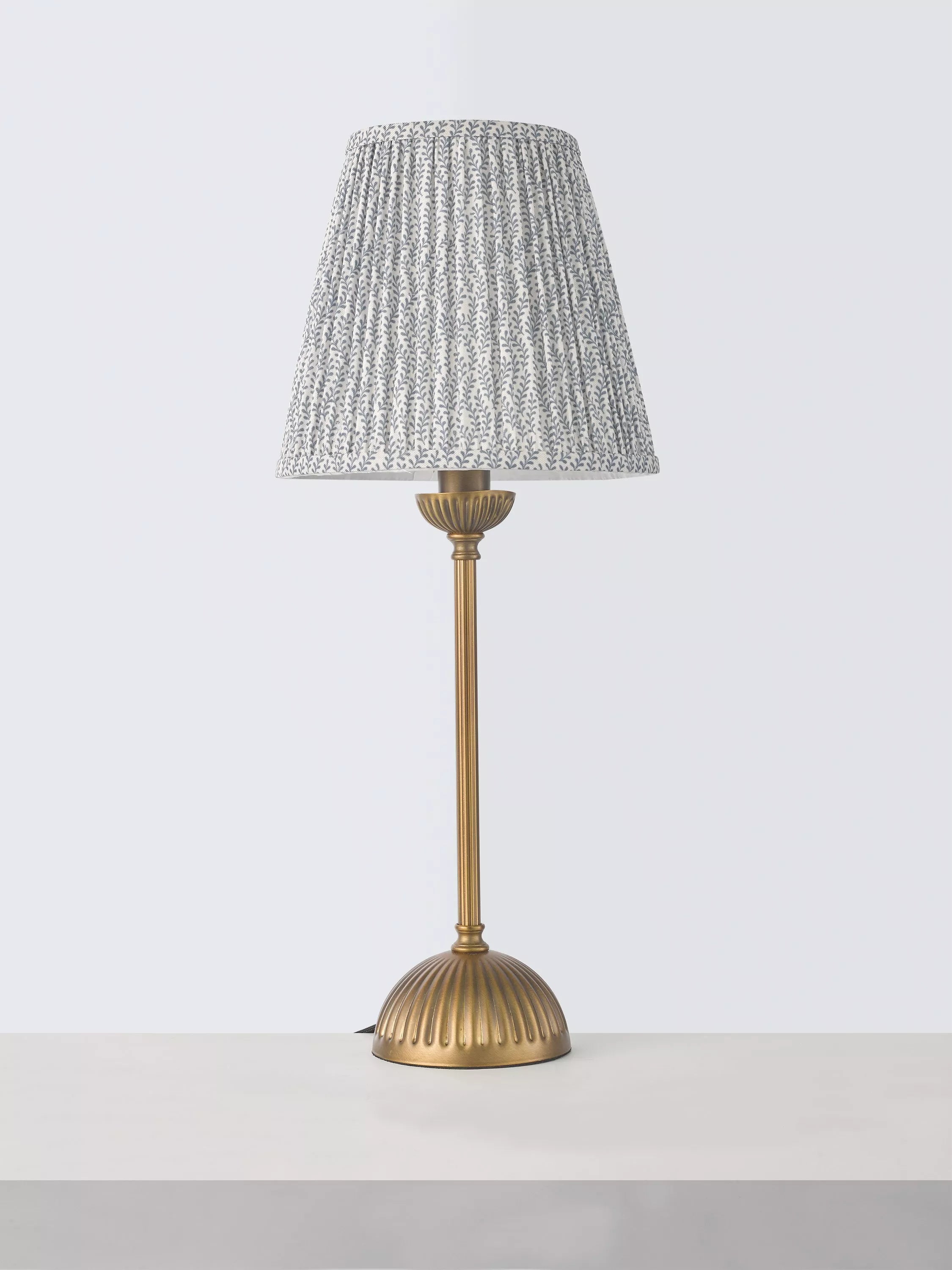 John Lewis Valemont metal table lamp antique bronze - British product