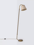John Lewis Annmarie floor lamp sand metal base (British brand)