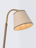 John Lewis Annmarie floor lamp sand metal base (British brand)