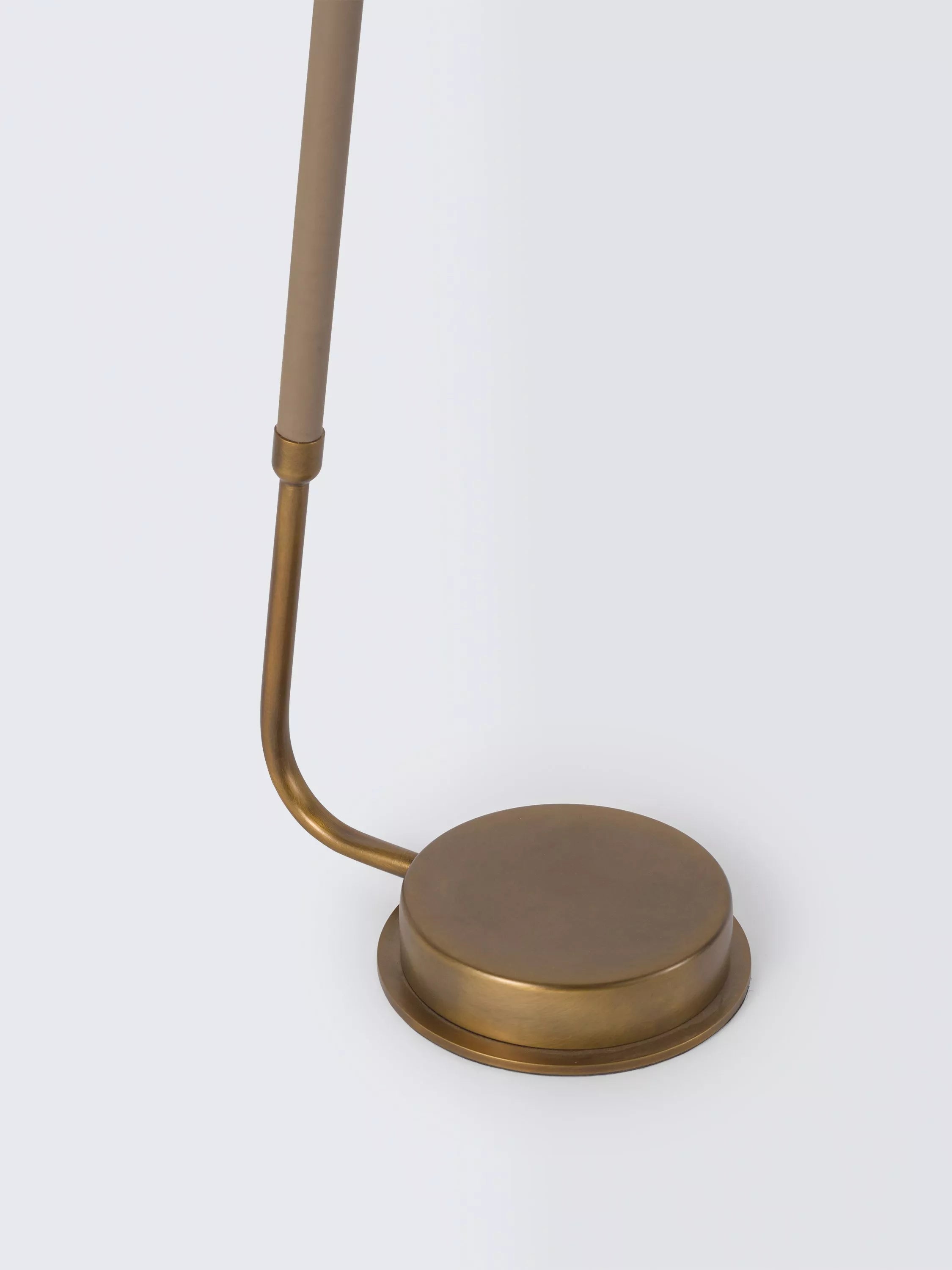 John Lewis Annmarie floor lamp sand metal base (British brand)