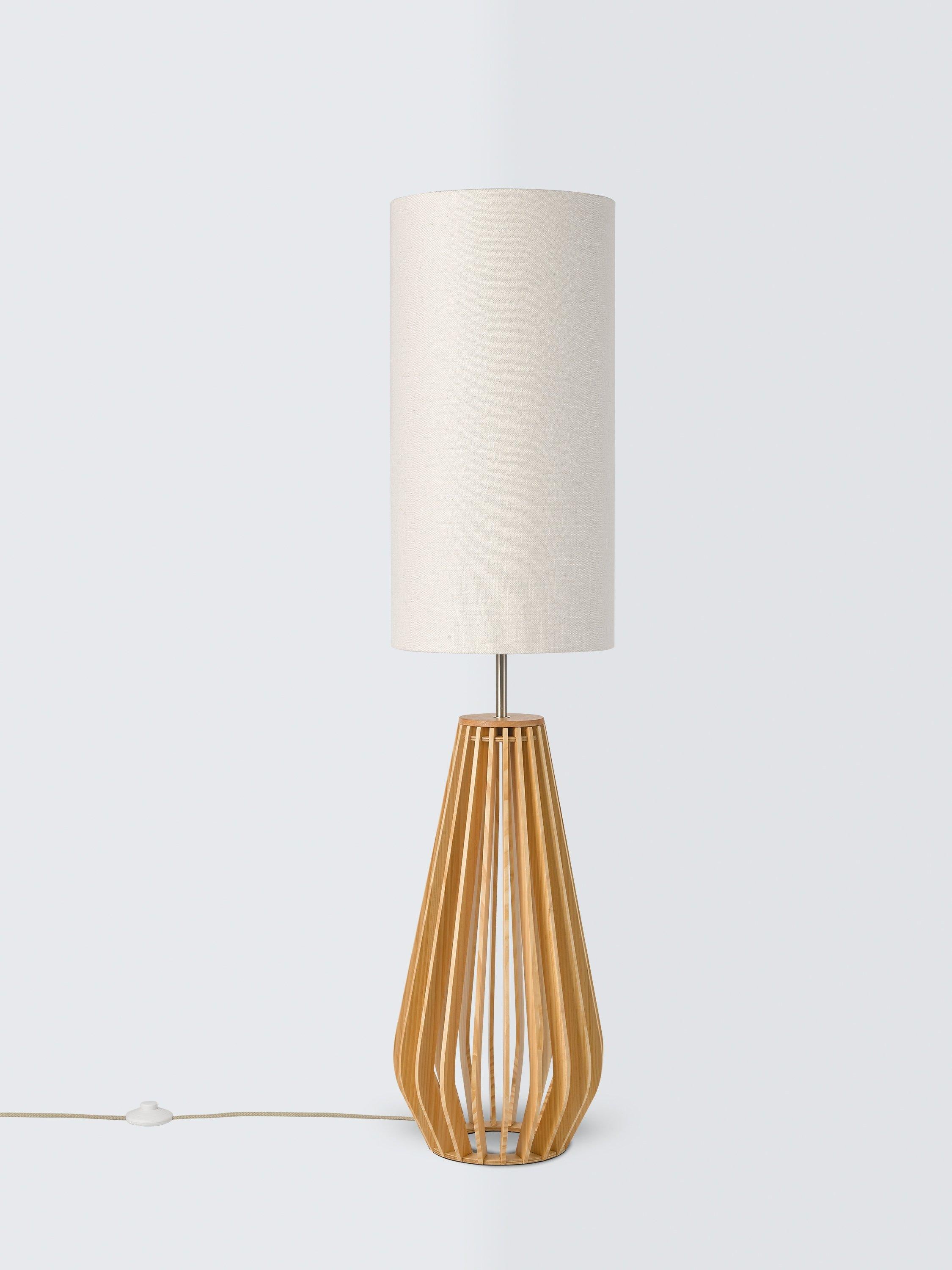 John Lewis Finn floor lamp 134cm tall - British product