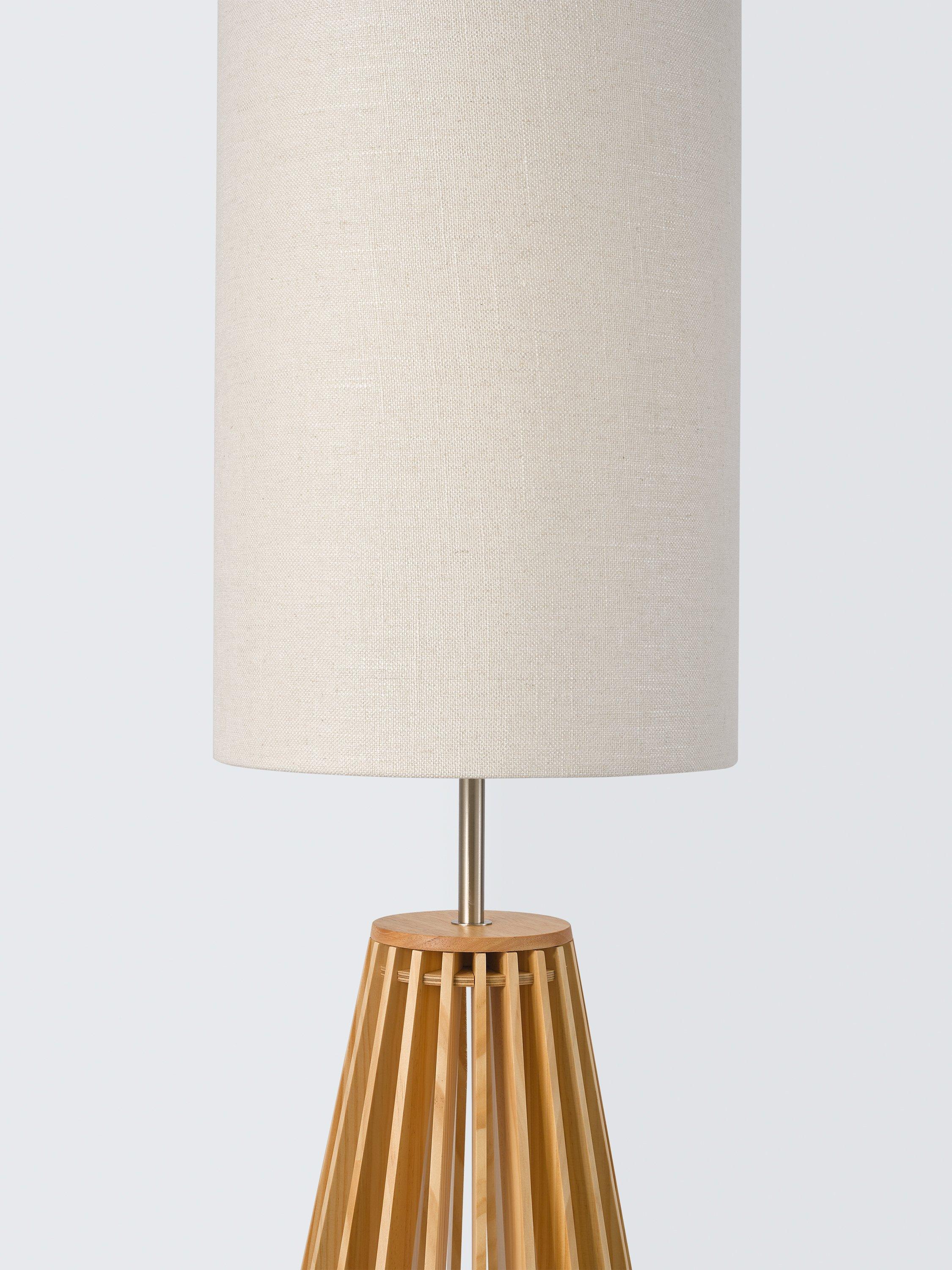 John Lewis Finn floor lamp 134cm tall - British product