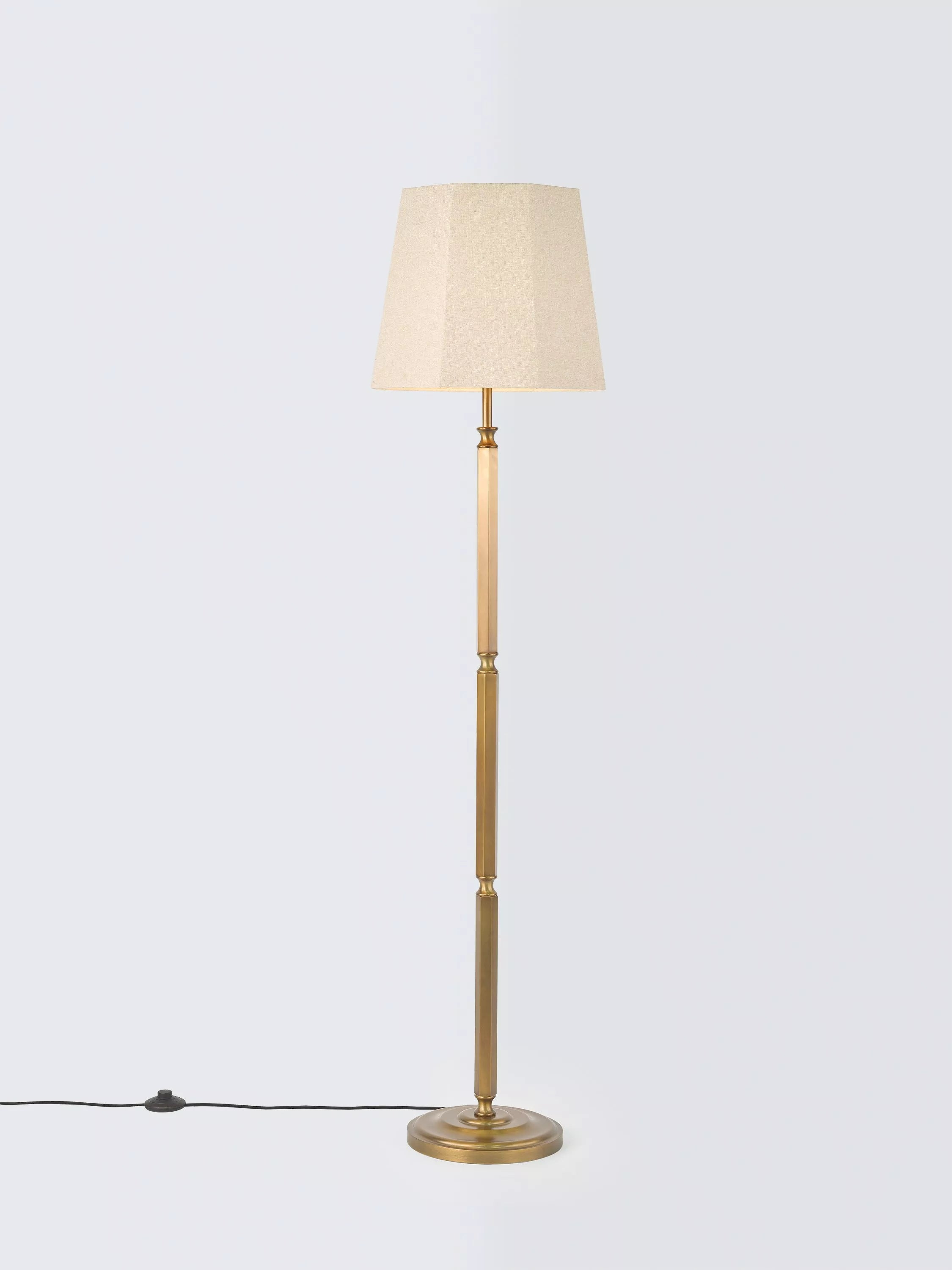 John Lewis Winchester Floor Lamp, Oatmeal