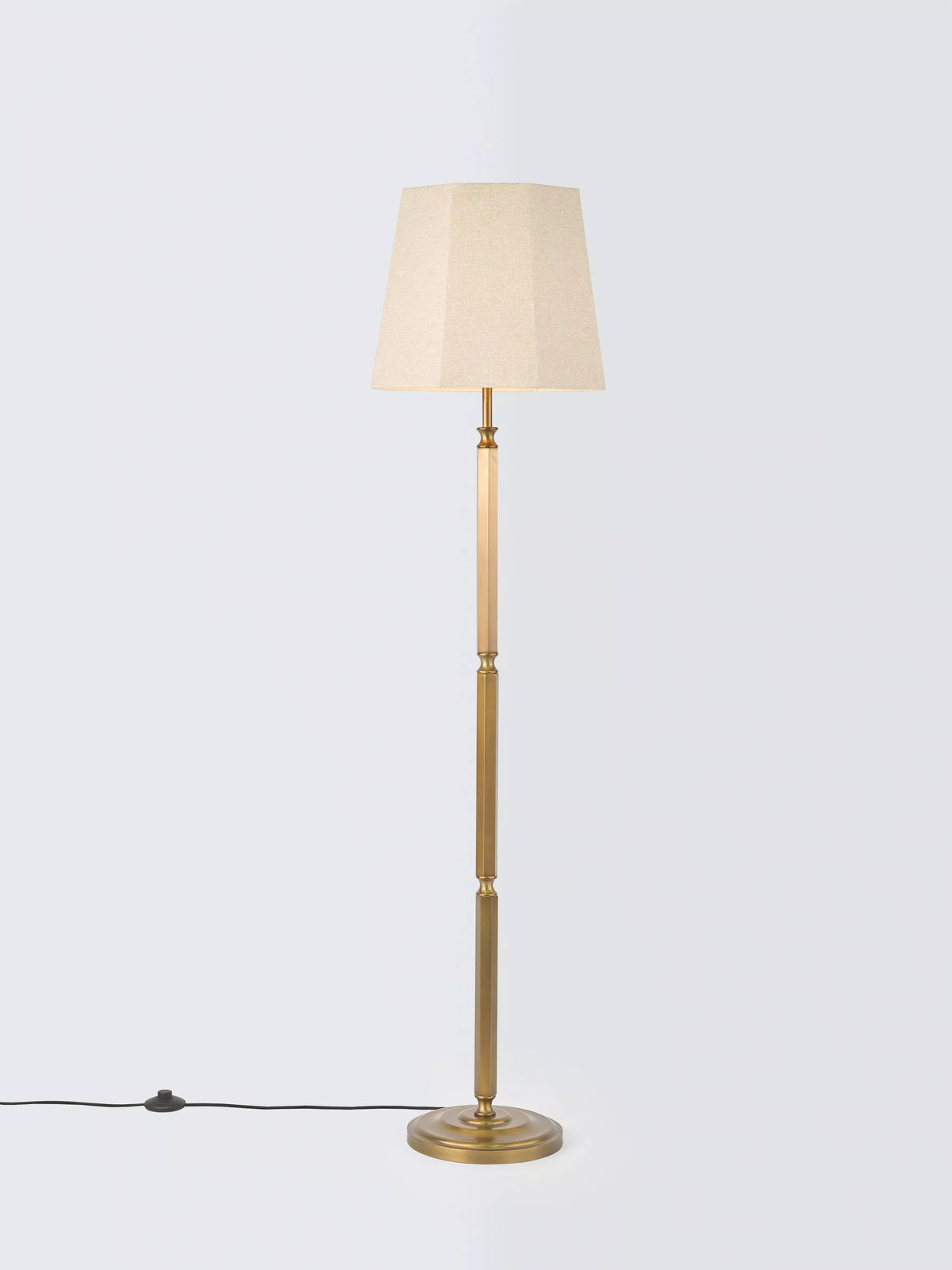 John Lewis Winchester Floor Lamp, Oatmeal