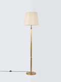 John Lewis Winchester floor lamp oatmeal linen shade, imported from the UK