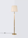 John Lewis Winchester floor lamp oatmeal linen shade, imported from the UK
