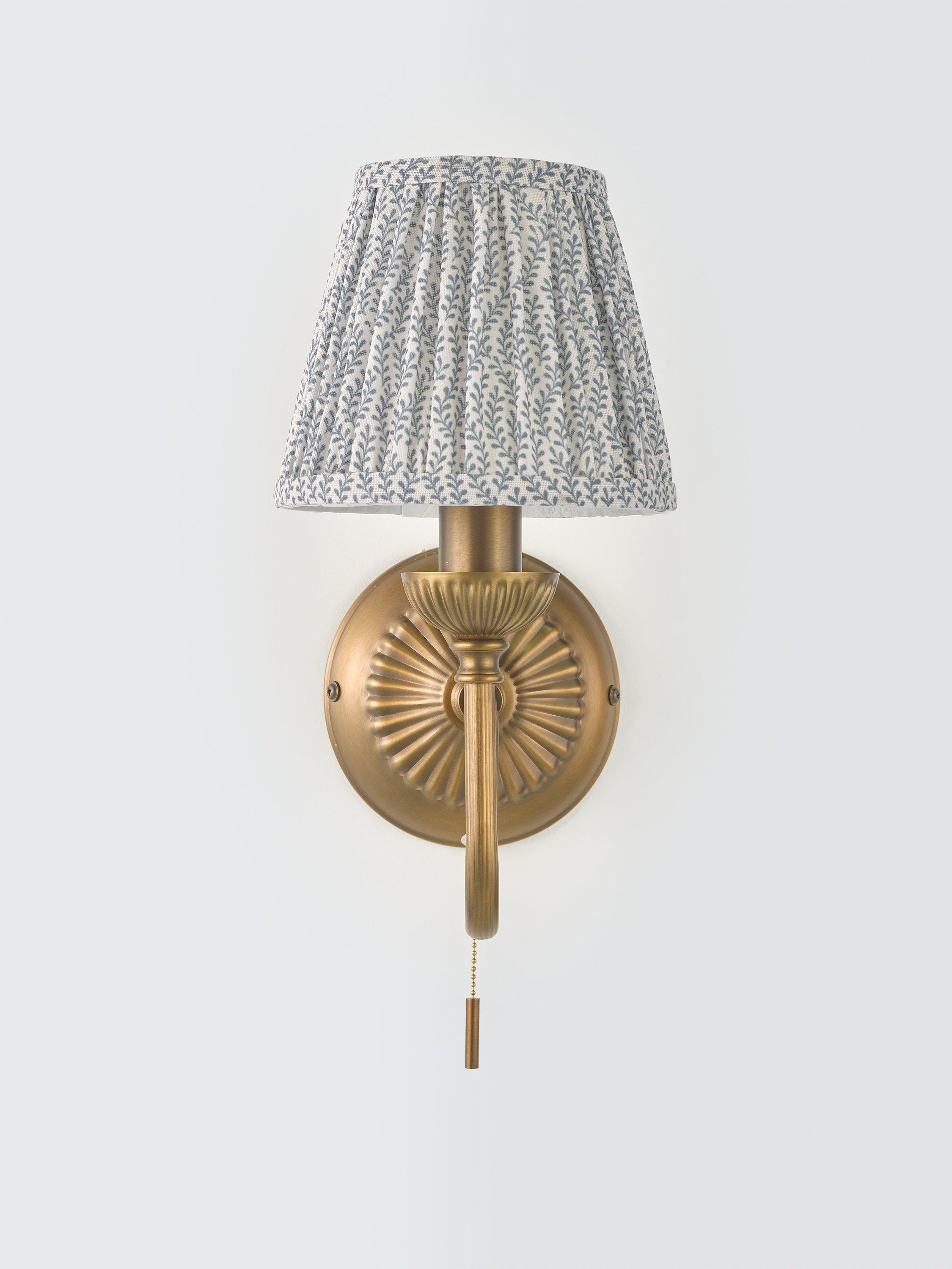 John Lewis Valemont wall light antique bronze (British brand)