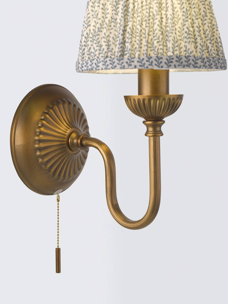 John Lewis Valemont wall light antique bronze (British brand)