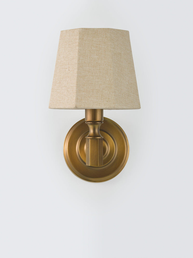 John Lewis Winchester wall light antique brass (British brand)
