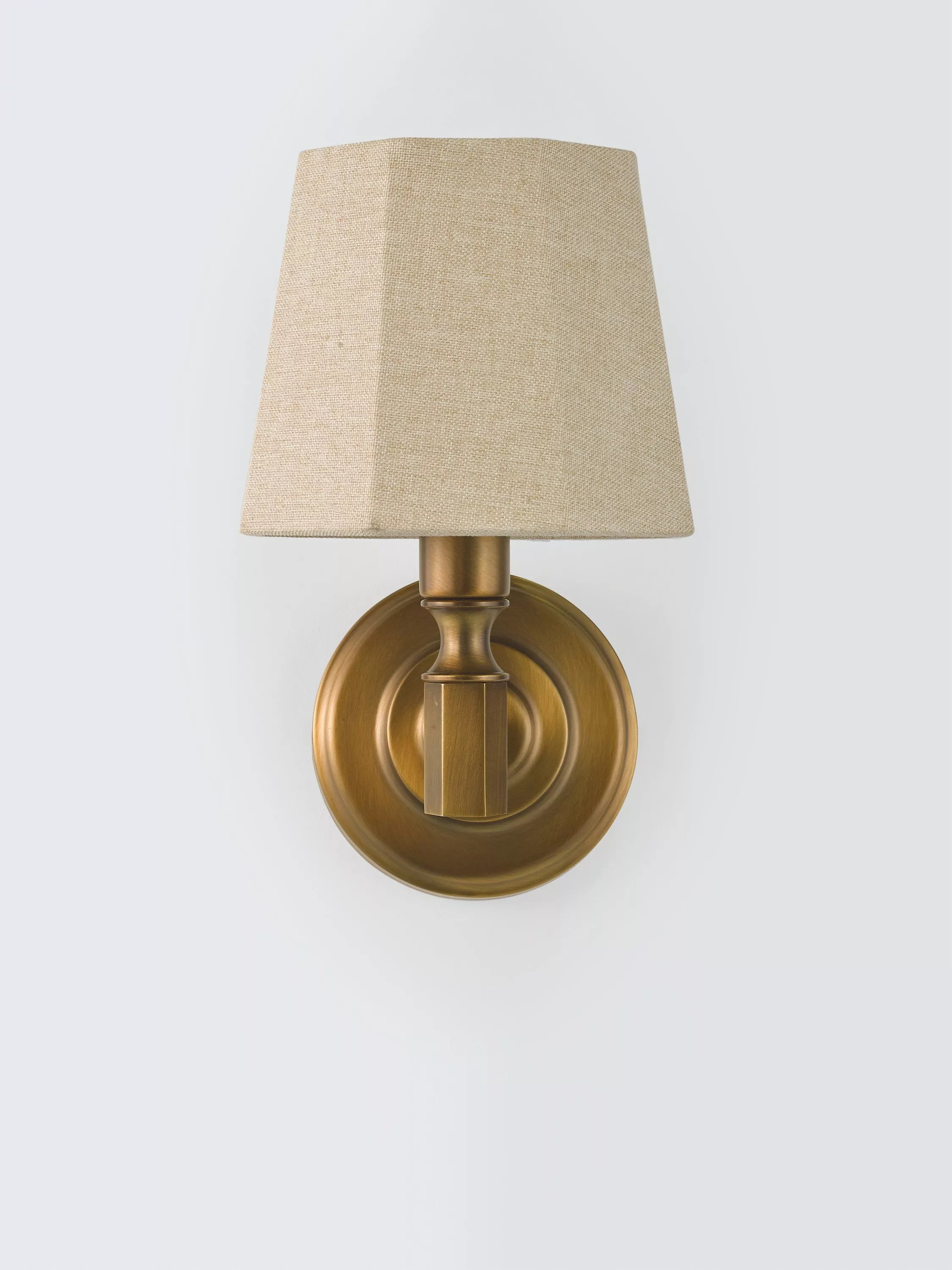 John Lewis Winchester wall light antique brass (British brand)