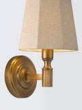 John Lewis Winchester wall light antique brass (British brand)