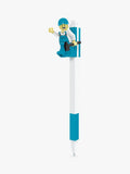 LEGO Gel Pen blue brick top minifigure - British product