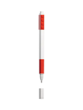 LEGO red gel pen with plates and minifigure (British brand)
