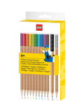 LEGO colouring pencils set of 12 - imported from the UK