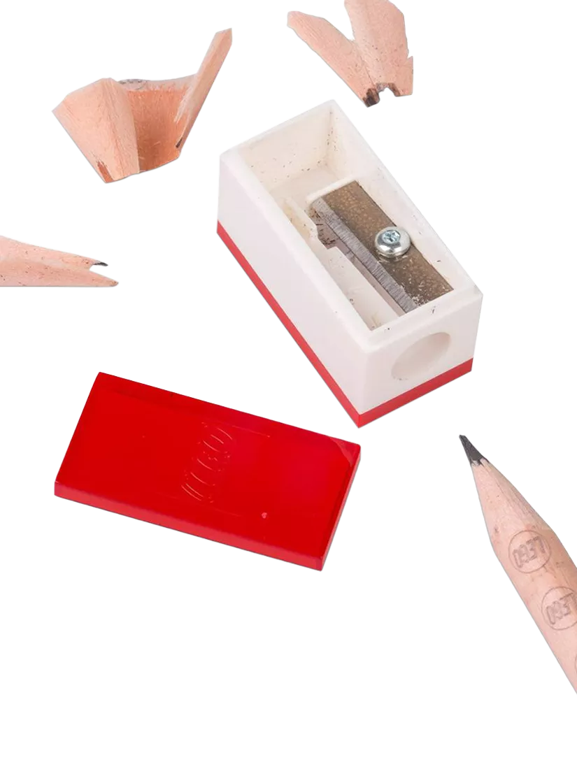 LEGO stationery pencil set with minifigure multicolour (British brand)