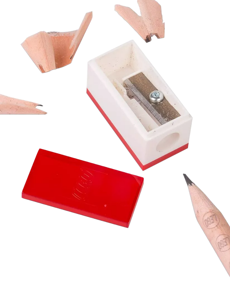 LEGO stationery pencil set with minifigure multicolour (British brand)