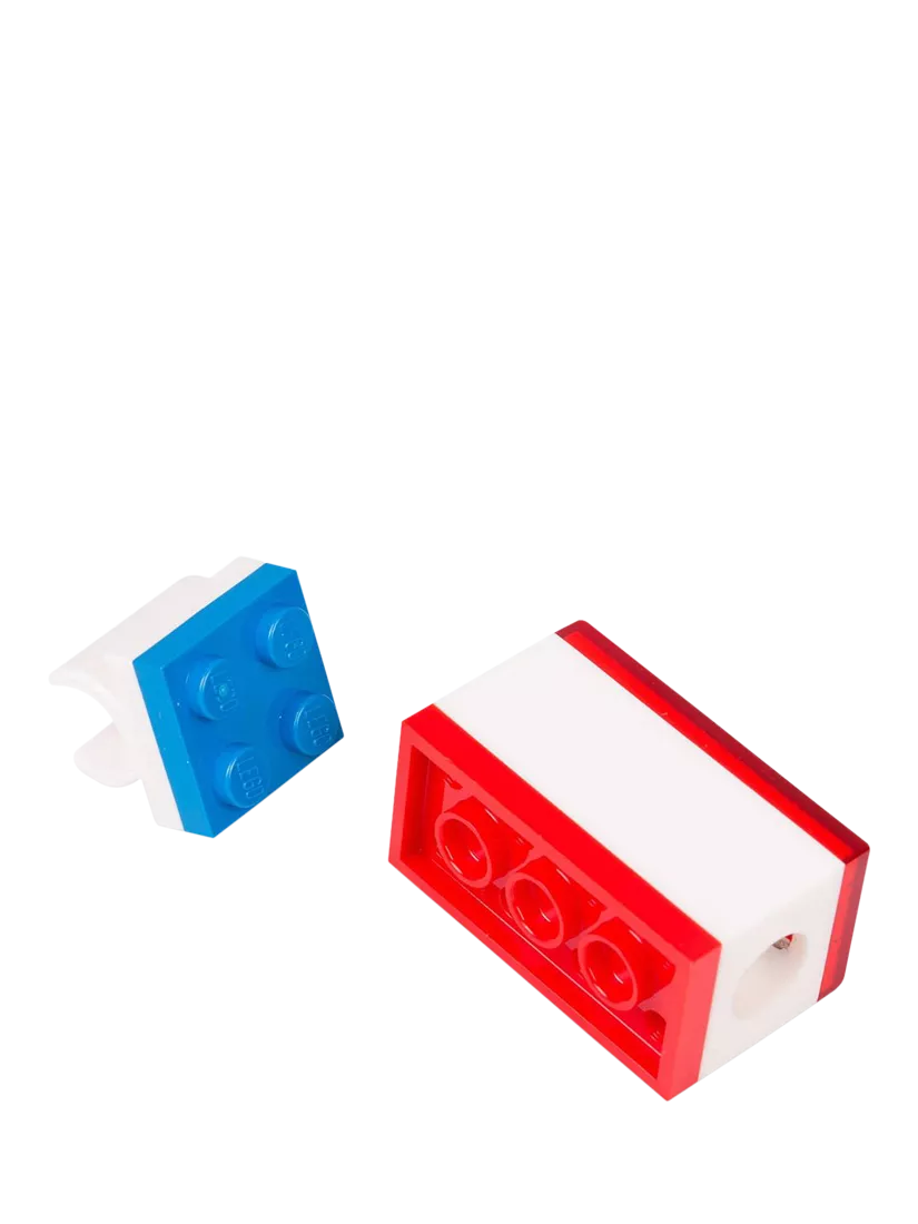 LEGO stationery pencil set with minifigure multicolour (British brand)