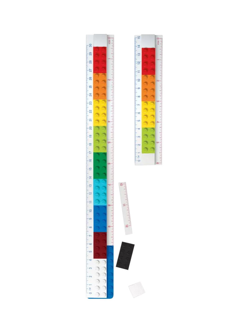 LEGO Buildable Ruler with minifigure and 28 elements (British brand)
