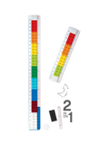 LEGO Buildable Ruler with minifigure and 28 elements (British brand)