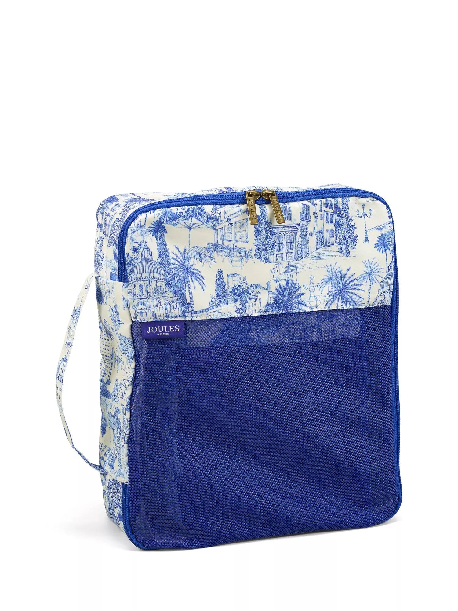 Joules packing cube set blue multi pack of 4 - British product
