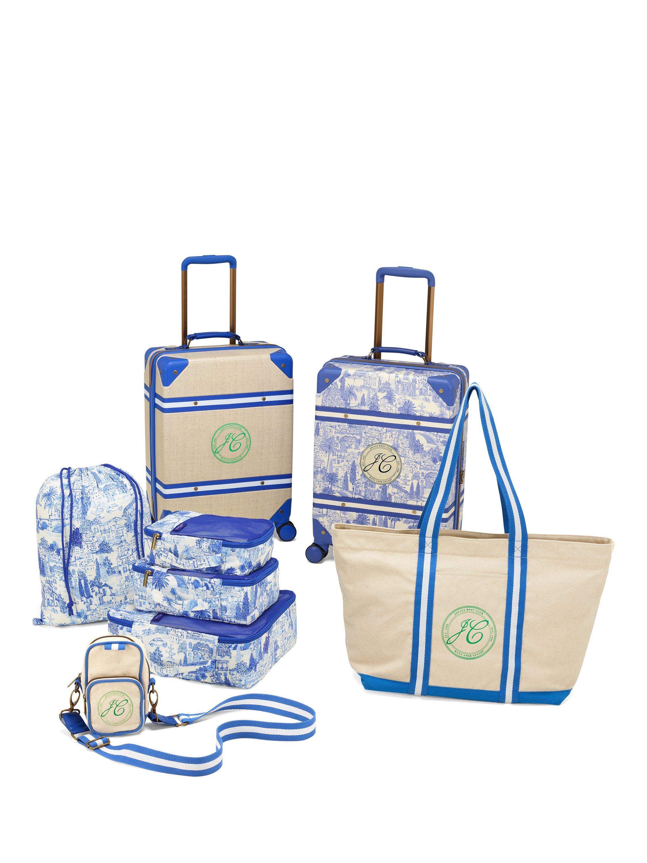 Joules packing cube set blue multi pack of 4 - British product