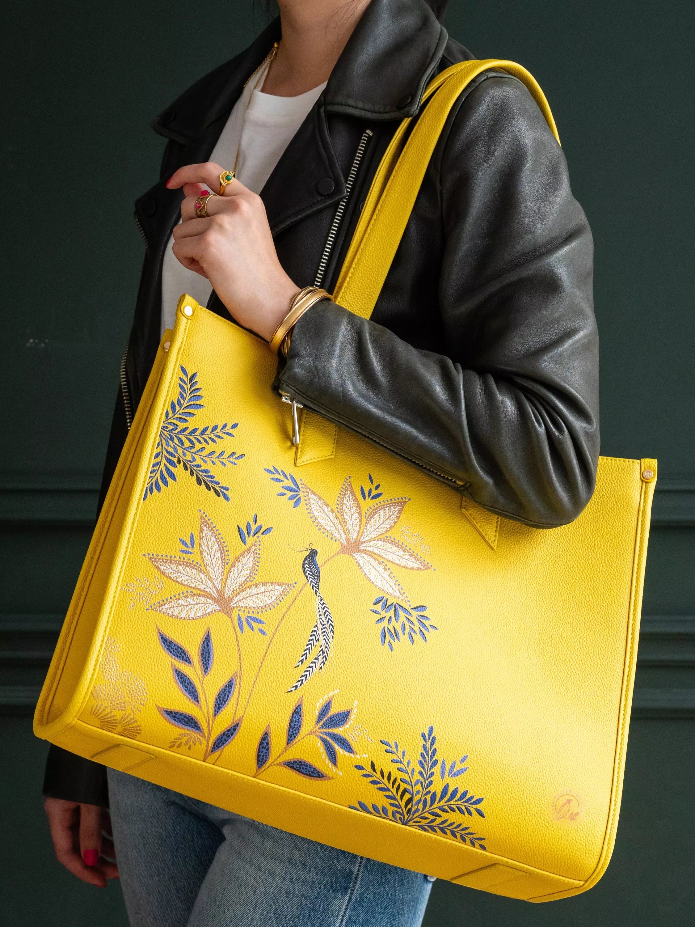 Sara Miller printed box tote bag, UK version