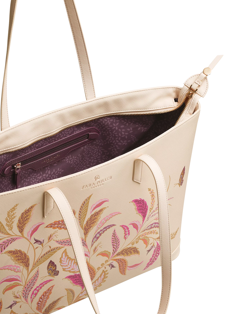 Sara Miller Fern Garden large tote bag - British product
