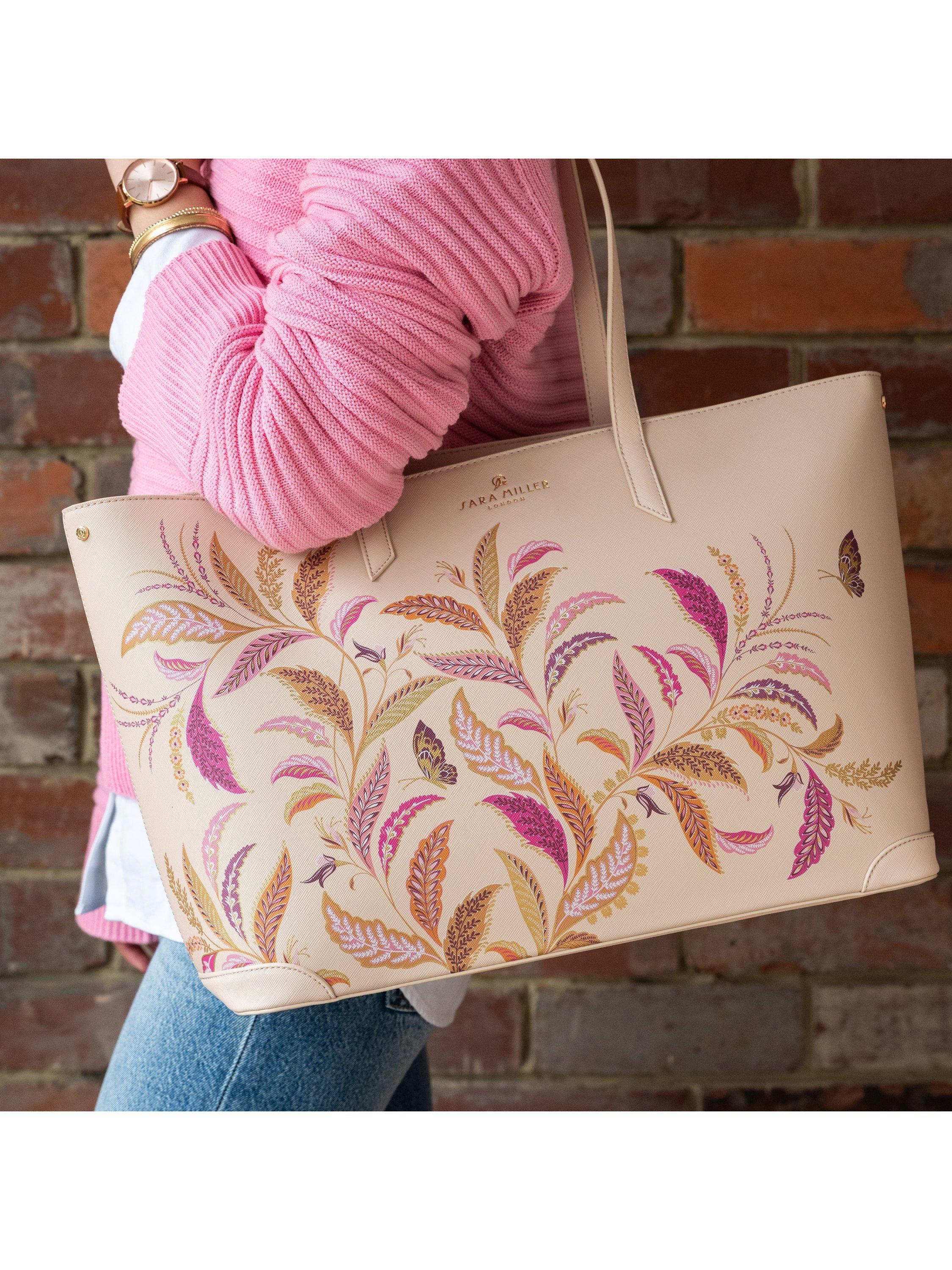 Sara Miller Fern Garden large tote bag - British product