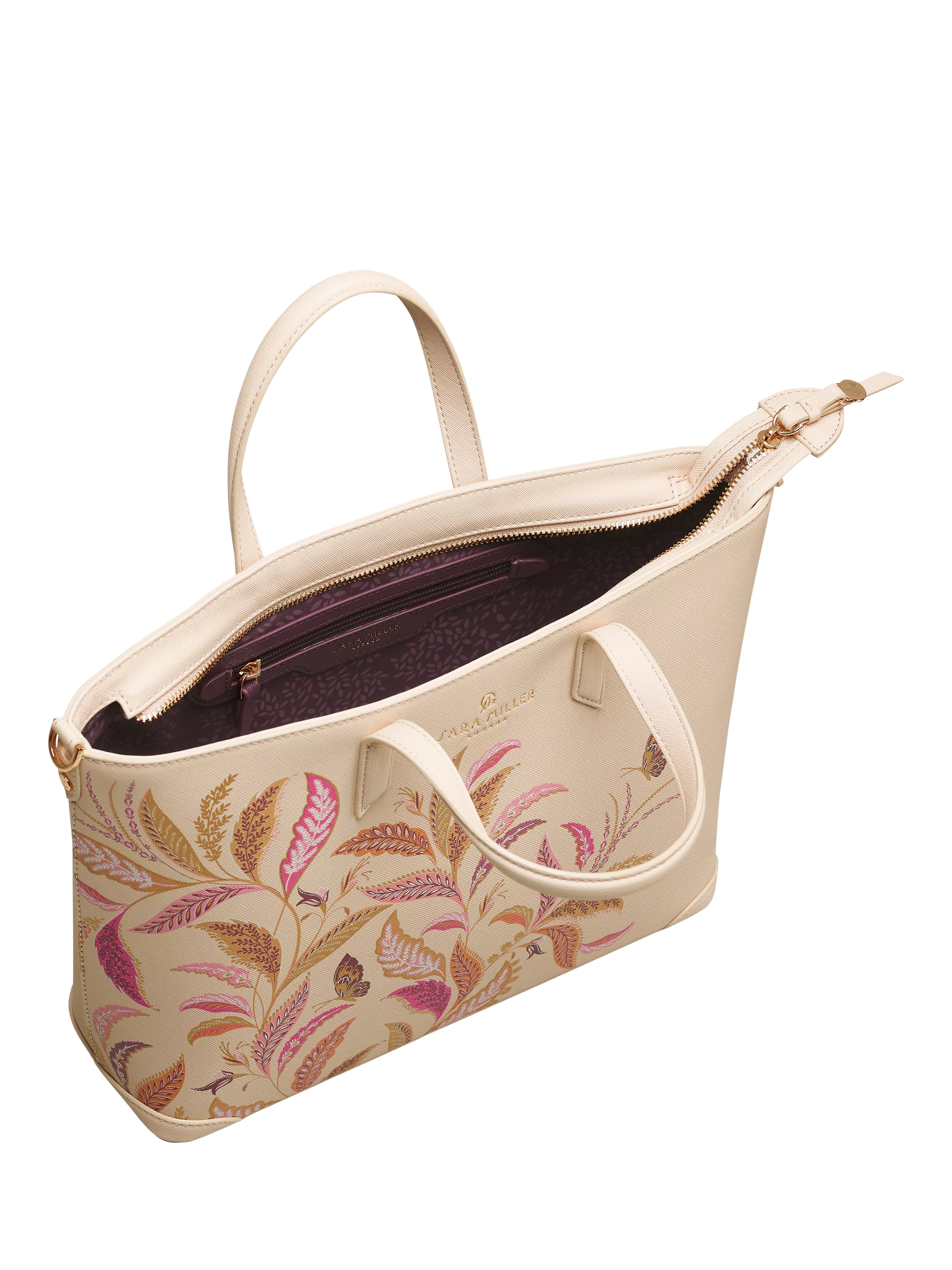 Sara Miller Fern Garden medium tote bag (British brand)