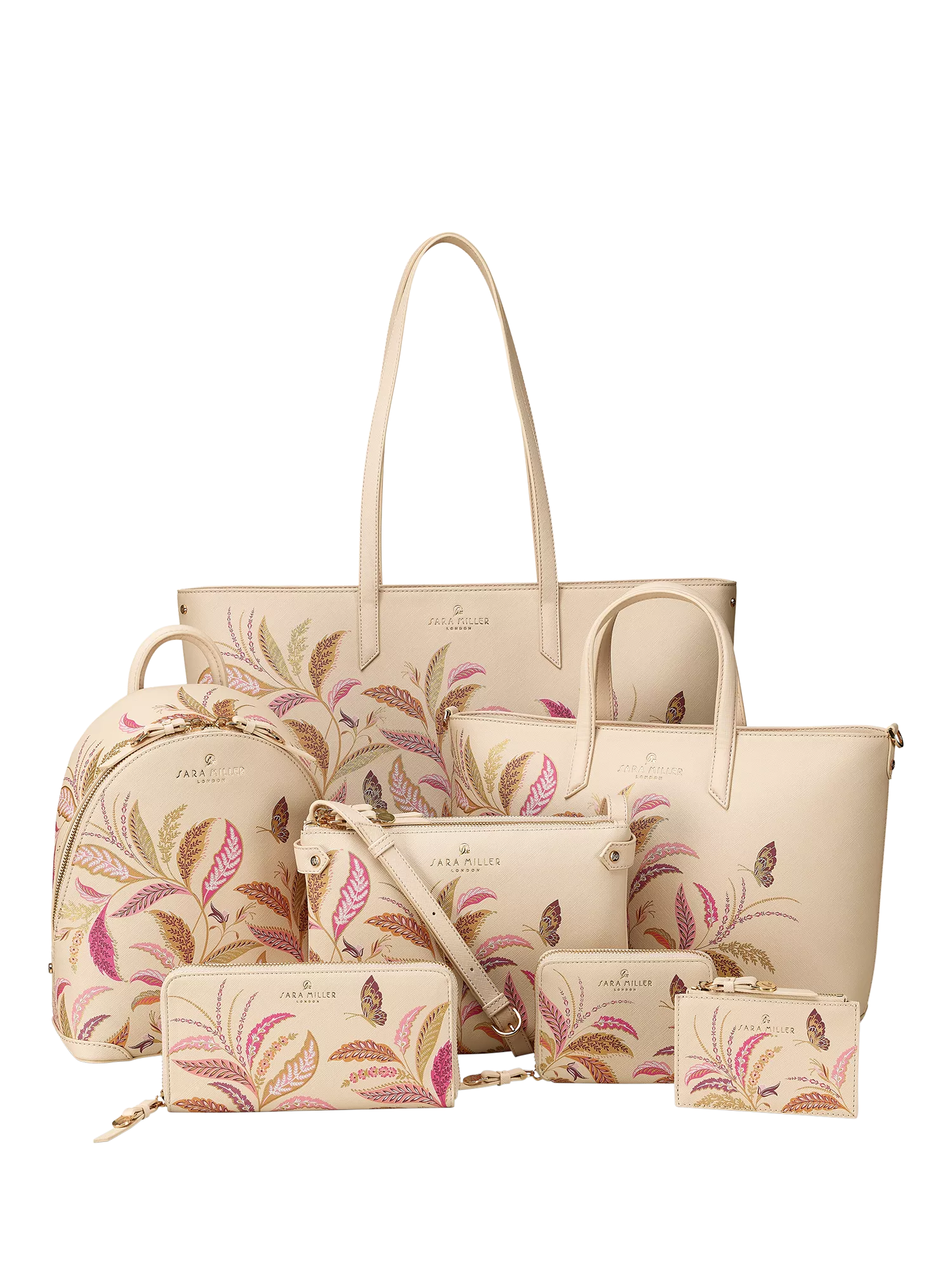 Sara Miller Fern Garden medium tote bag (British brand)