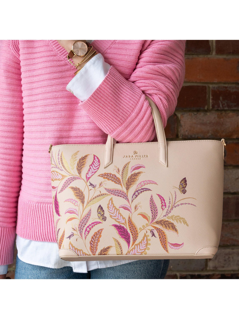 Sara Miller Fern Garden medium tote bag (British brand)