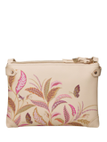 Sara Miller Fern Garden crossbody bag pink multi, imported from the UK