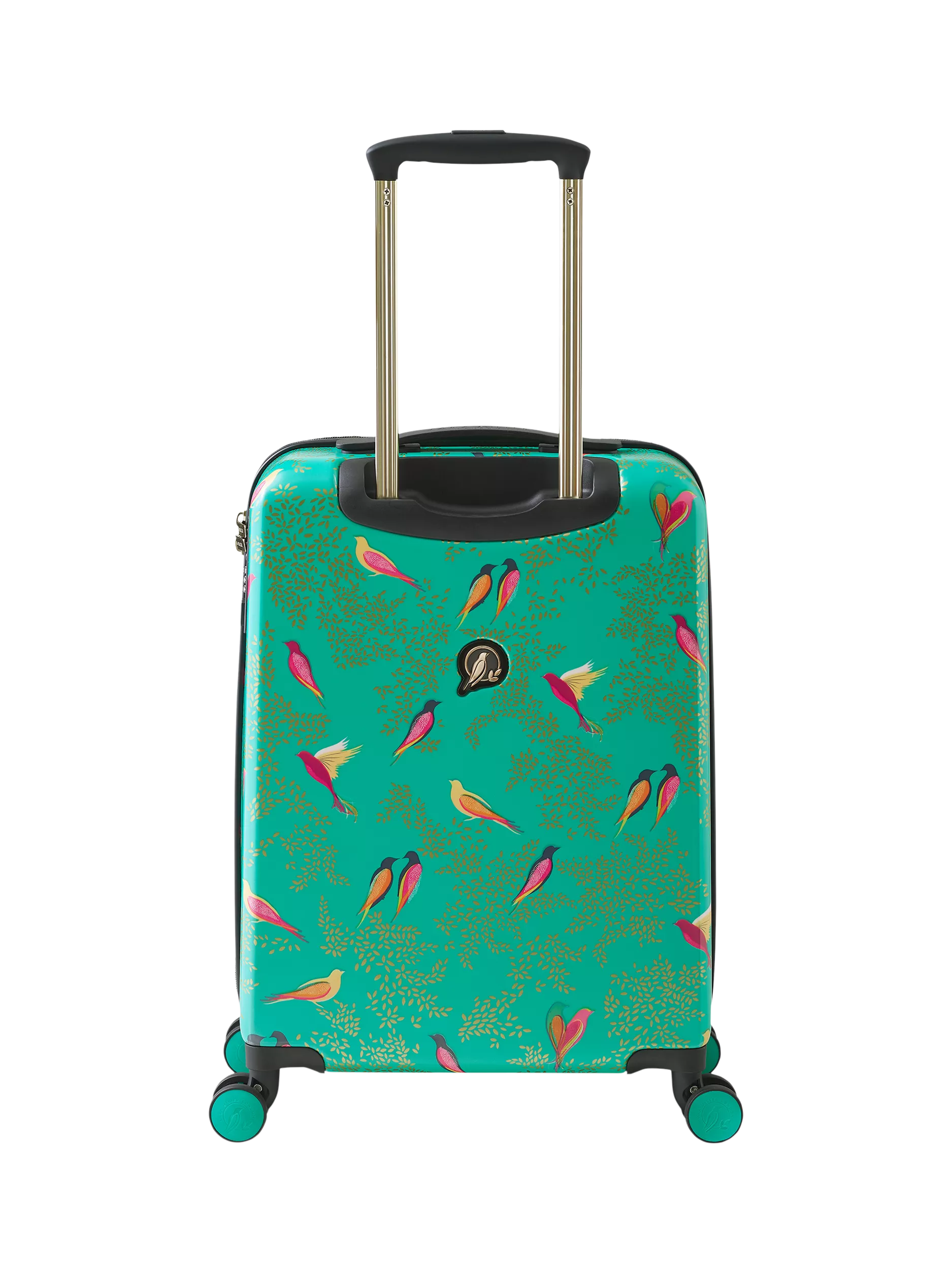 Sara Miller Chelsea 56cm cabin case green multi - British product
