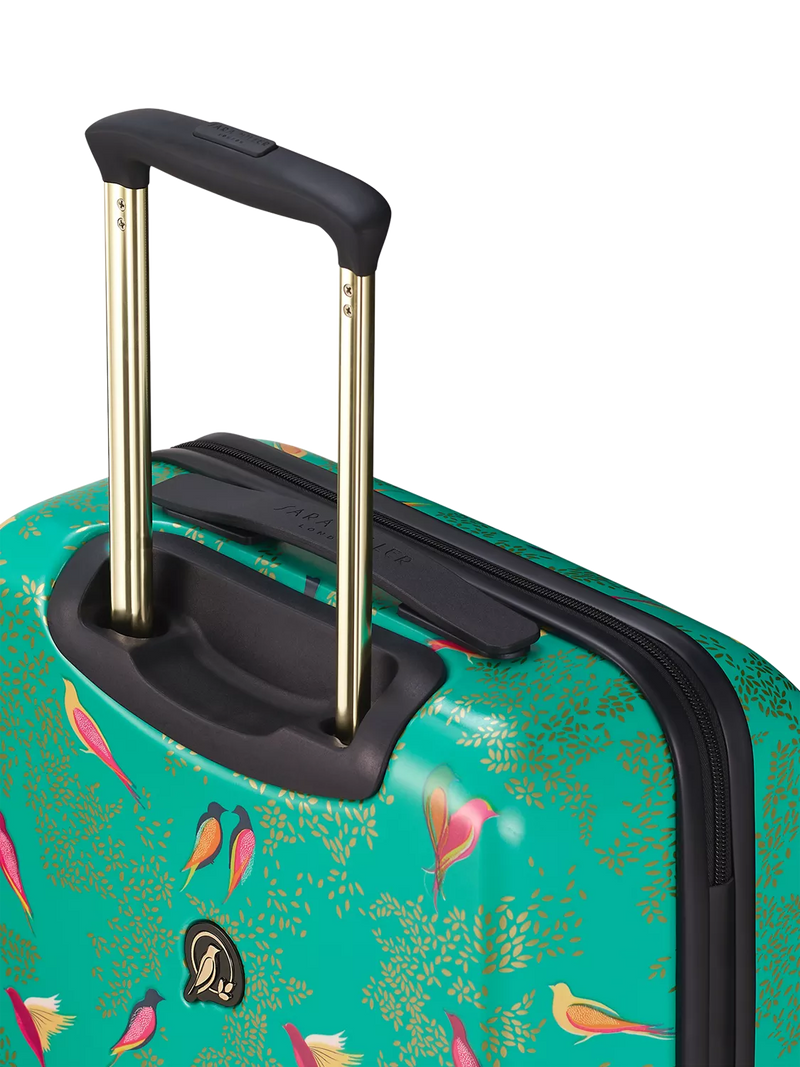Sara Miller Chelsea 56cm cabin case green multi - British product