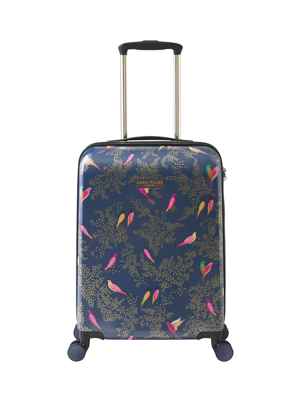Sara Miller Chelsea cabin case 56cm blue multi, imported from the UK
