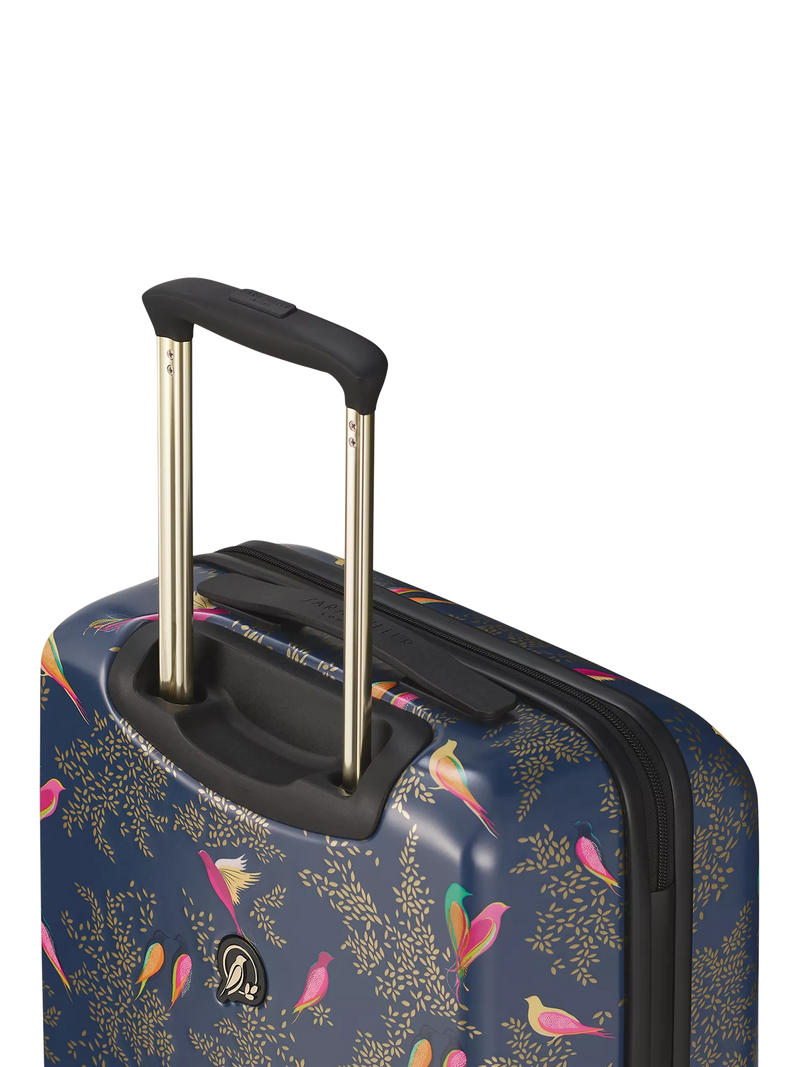 Sara Miller Chelsea cabin case 56cm blue multi, imported from the UK