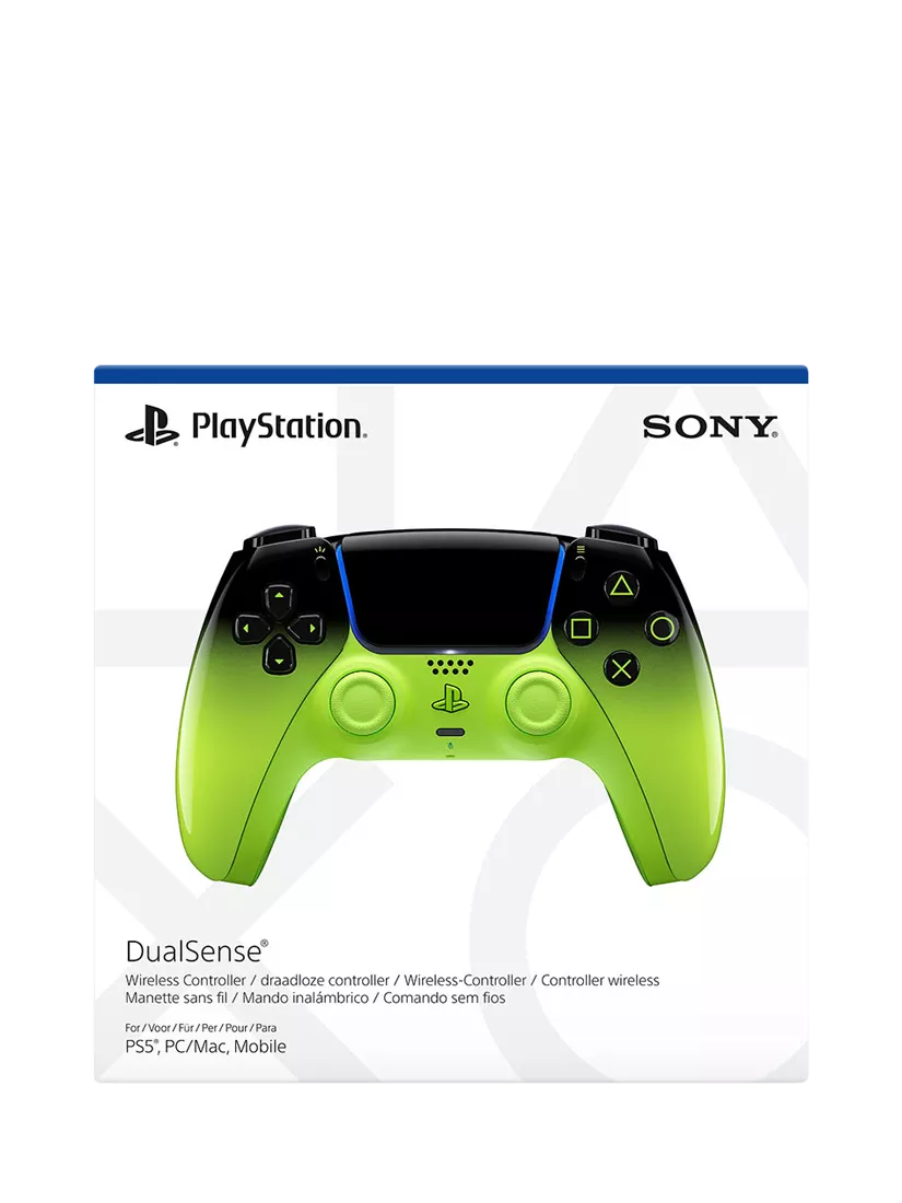 Sony DualSense wireless controller Hyperpop Remix Green (British brand)