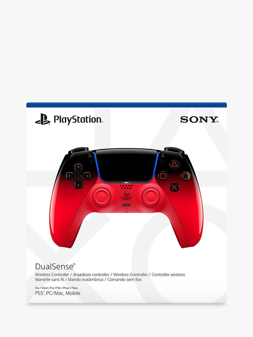Sony wireless controller Techno Red, UK version
