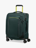 Samsonite Respark forest green cabin spinner suitcase 55cm 59L - British product