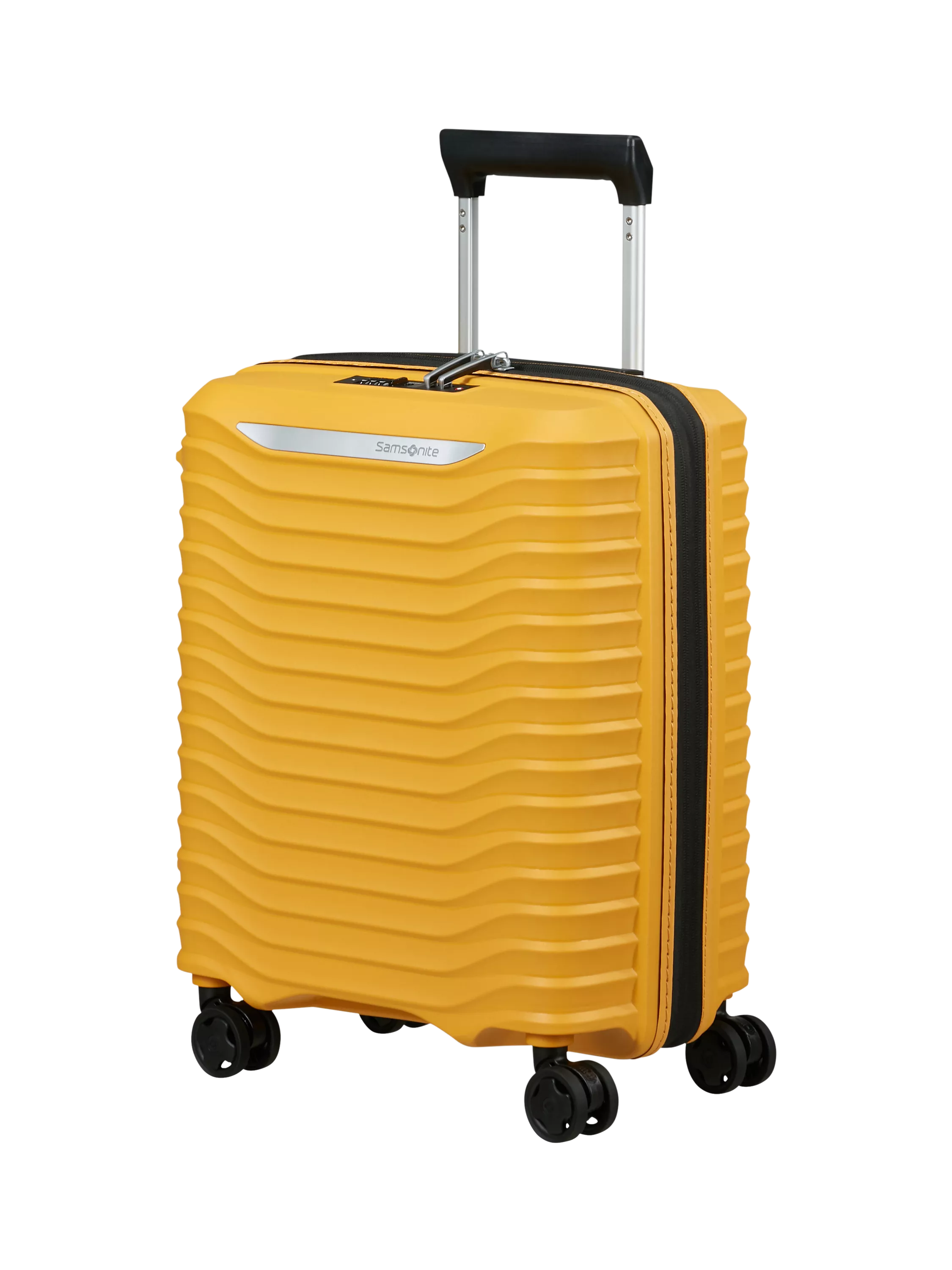 Samsonite Upscape 45cm Expandable 4-Wheel Under Seater, 32L, Yellow
