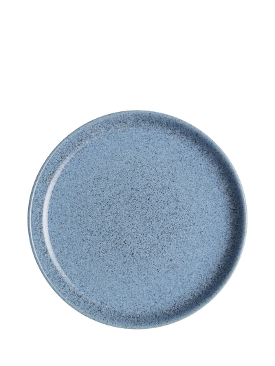 John Lewis Denby Studio Blue Flint Stoneware Coupe Dinner Plate, 26cm- Buy online at McGrocer