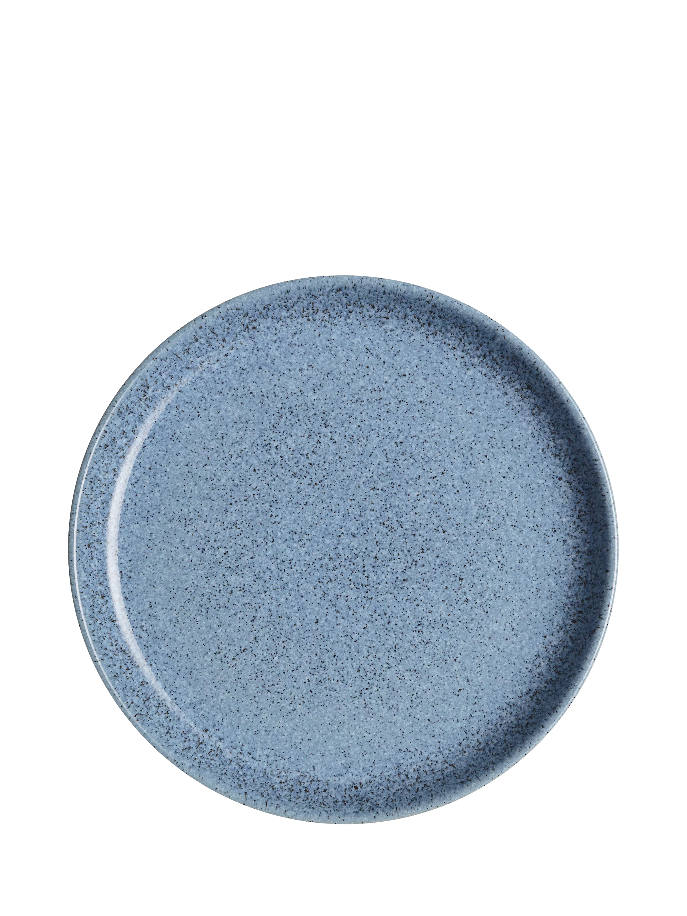 Denby Studio Blue small coupe plate 17cm, imported from the UK