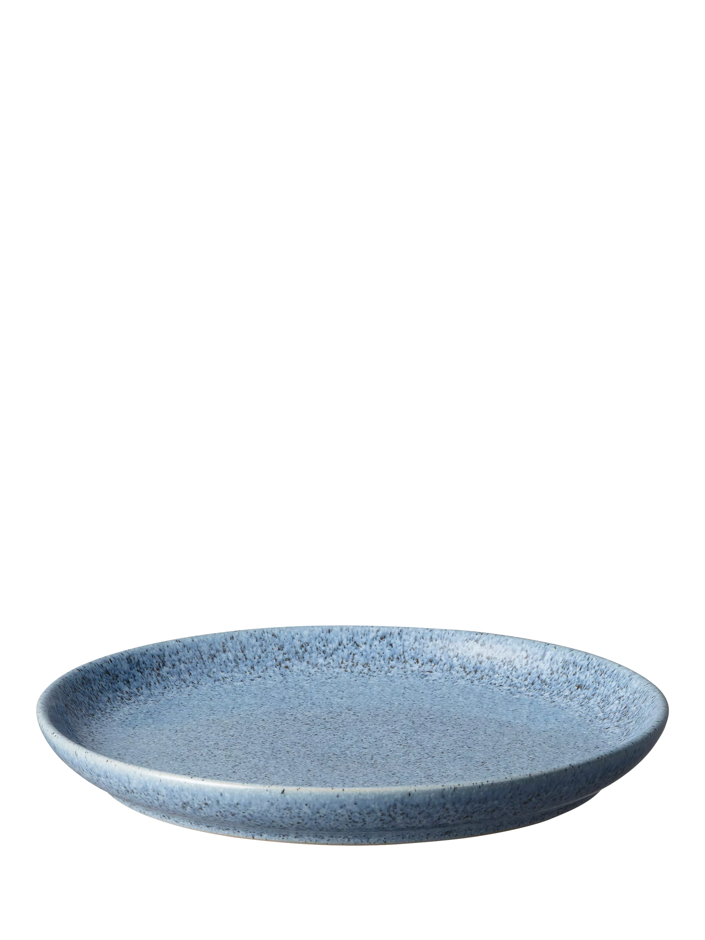 Denby Studio Blue small coupe plate 17cm, imported from the UK