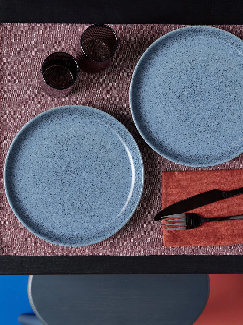 Denby Studio Blue small coupe plate 17cm, imported from the UK
