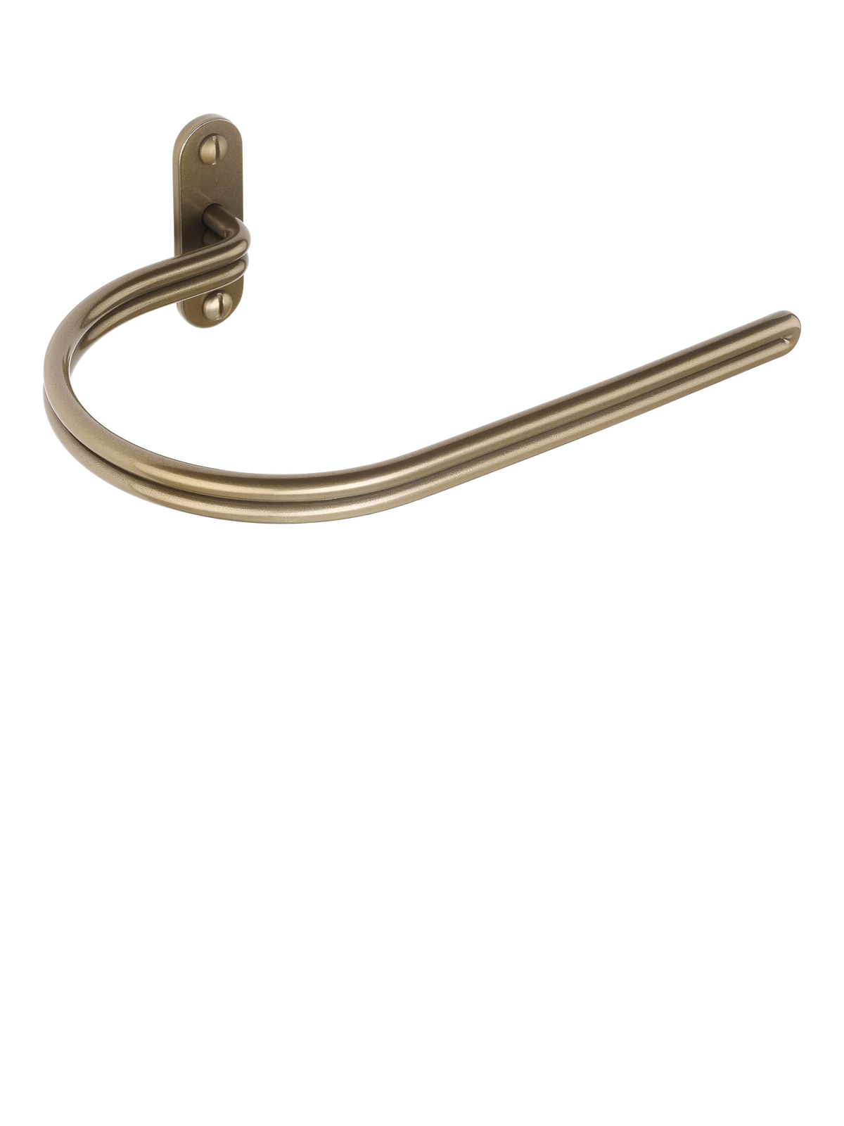 John Lewis curtain holdback brass toned, imported from the UK