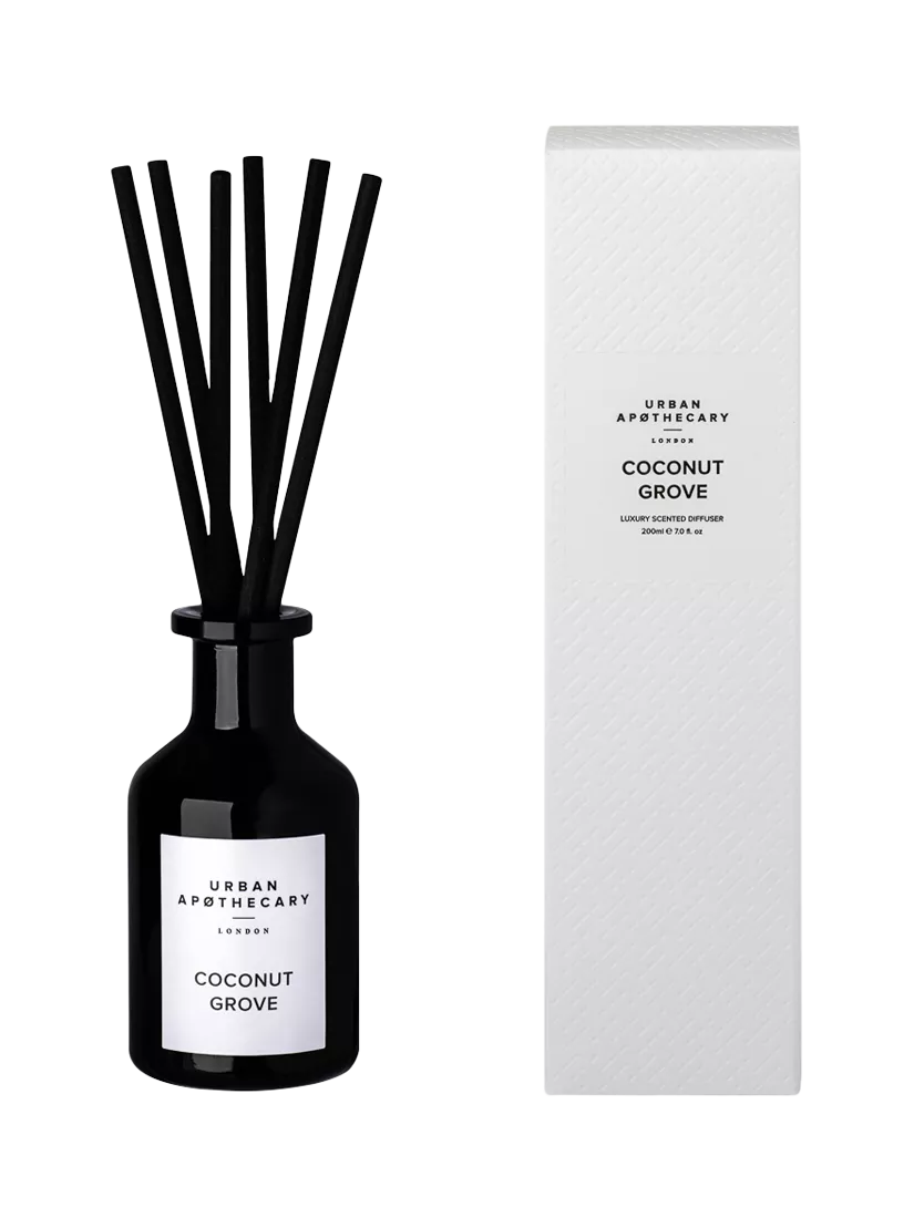 Urban Apothecary Coconut Grove reed diffuser 200ml - British product