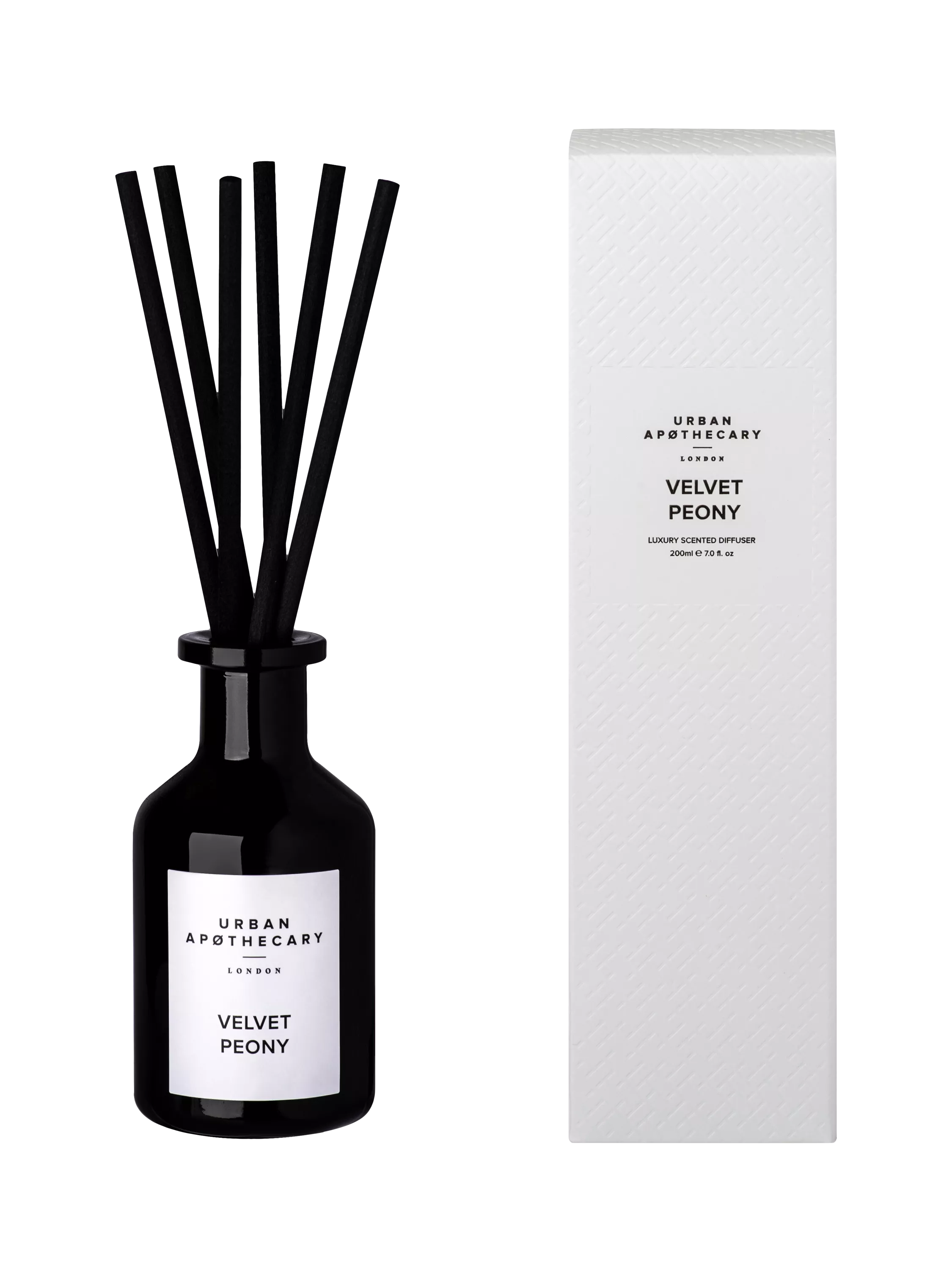 Urban Apothecary Velvet Peony reed diffuser 200ml (British brand)