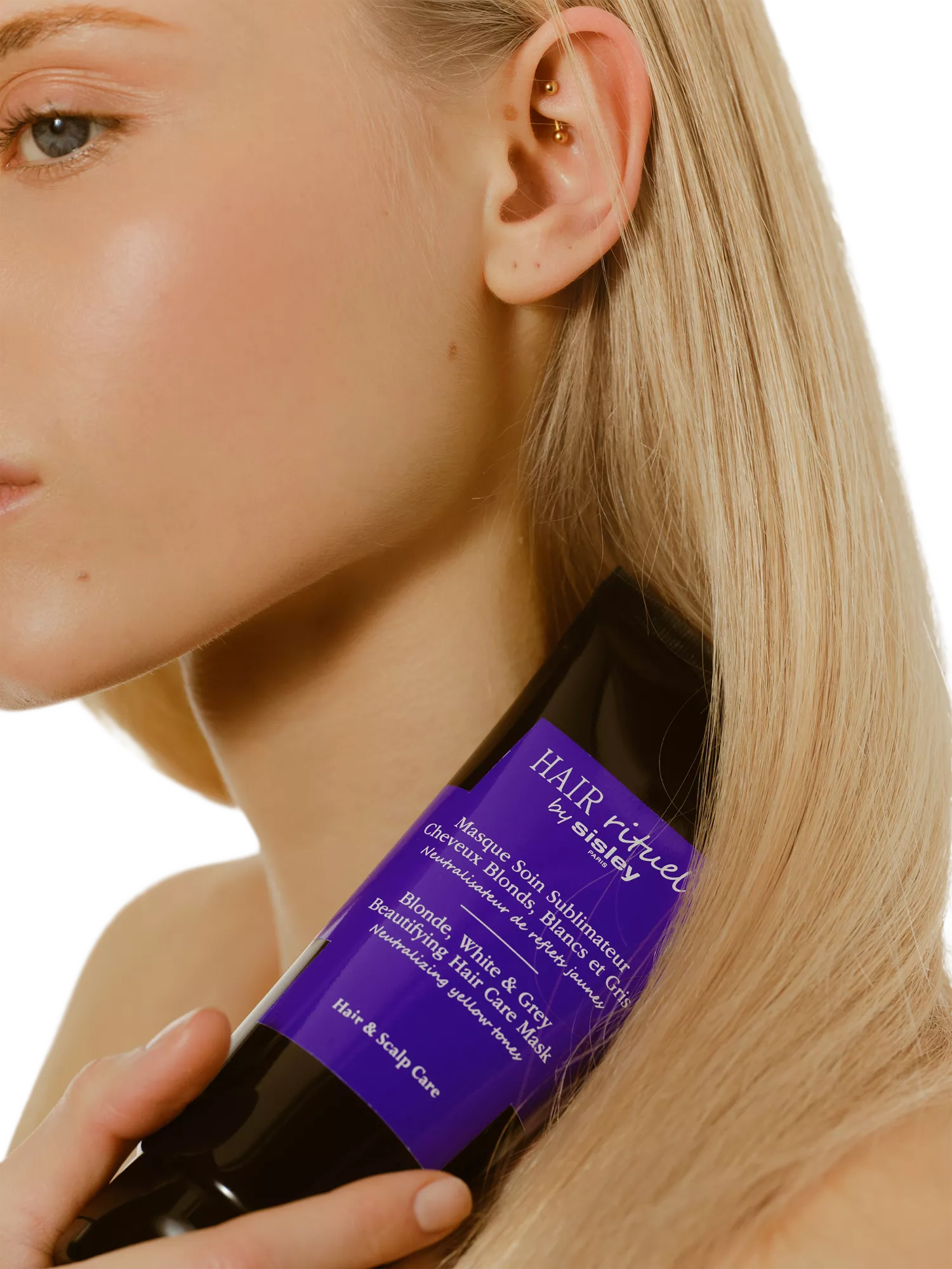 Sisley-Paris Hair Rituel Blonde White Grey mask 200ml (British brand)