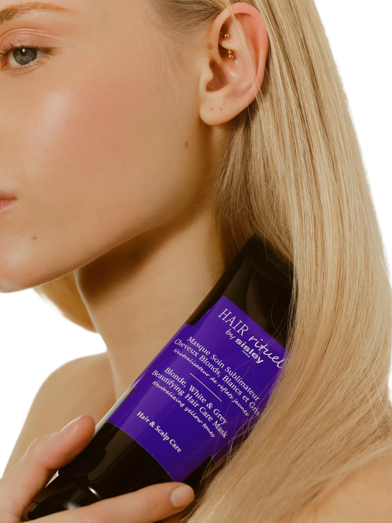 Sisley-Paris Hair Rituel Blonde White Grey mask 200ml (British brand)